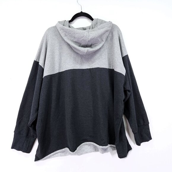 Torrid Everyday Fleece Colorblock Active Hoodie Plus Size 3 3X Sweatshirt New - Picture 3 of 13